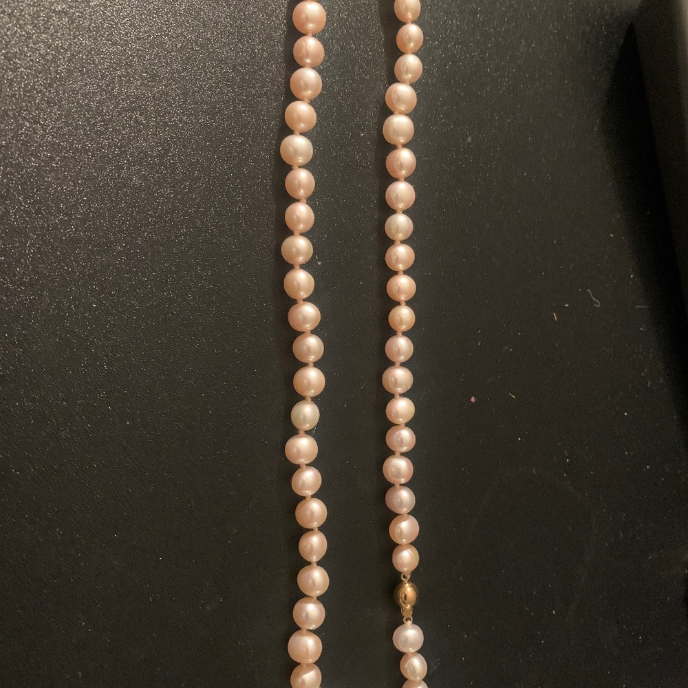 18 inch 14k Pearl Strand